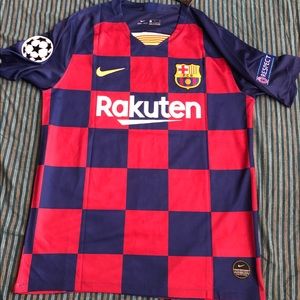 Nike Messi #10 Barselona Home Soccer Jersey 19/20